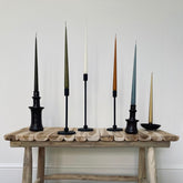 Taper candle, deep forest